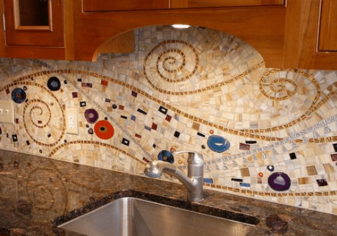 mosaic-kitchen-tile-backsplash